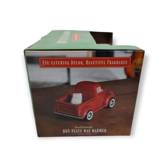 ScentSationals Vintage Truck Red Hot Plate Wax Warmer Retro style New - Picture 5 of 8